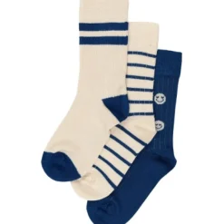 Clearance Bamboo strømper 3 pak - COBALT MIX Strømper|Multipack