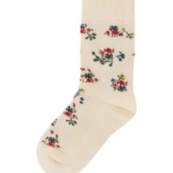 Clearance Bamboo strømper 3 pak - FLOWER MIX Strømper|Multipack