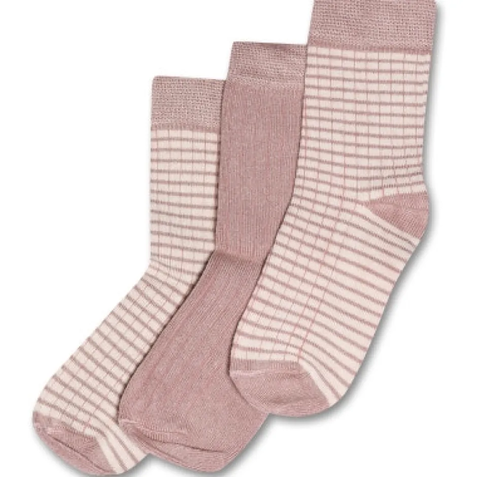 Clearance Bamboo Strømper 3 pak - Rose Strømper|Multipack