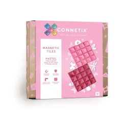 Online Base Plate-magnetplader 2 stk.-pastel pink & berry Magnetlegesæt