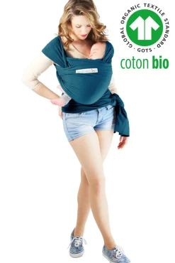 Clearance Basic økologisk strækvikle blå Bæreseler & Vikler