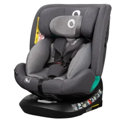 New Bastiaan one i-size - grey stone Autostole 40-150 Cm (0-12 År)|Autostole Med Integreret Baser