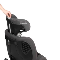 Bastiaan one i-size - pink rose Autostole Med Integreret Baser|Autostole 40-150 Cm (0-12 År)