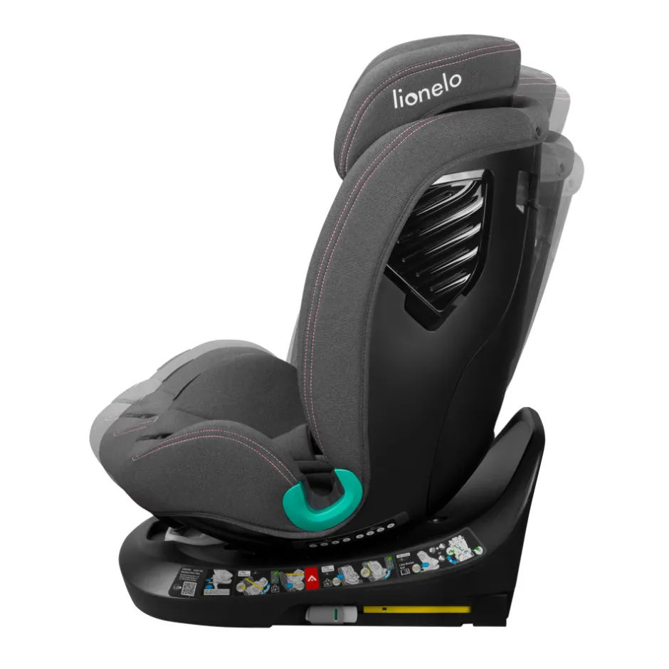 Bastiaan one i-size - pink rose Autostole Med Integreret Baser|Autostole 40-150 Cm (0-12 År)