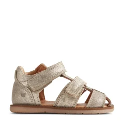 Online Baya lukket glimmer sandal - grey Sandaler Med Blink|Sandaler Med Lukket Tå