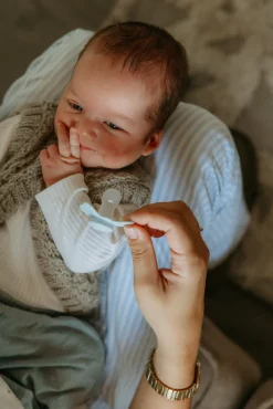 Sale Begynder Suttepakke 4-Pak - Powder Blue Sutter