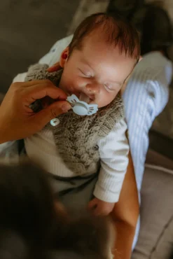 Sale Begynder Suttepakke 4-Pak - Powder Blue Sutter