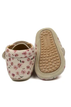 Online Begynder velcro print - Autumn anemone Hjemmesko