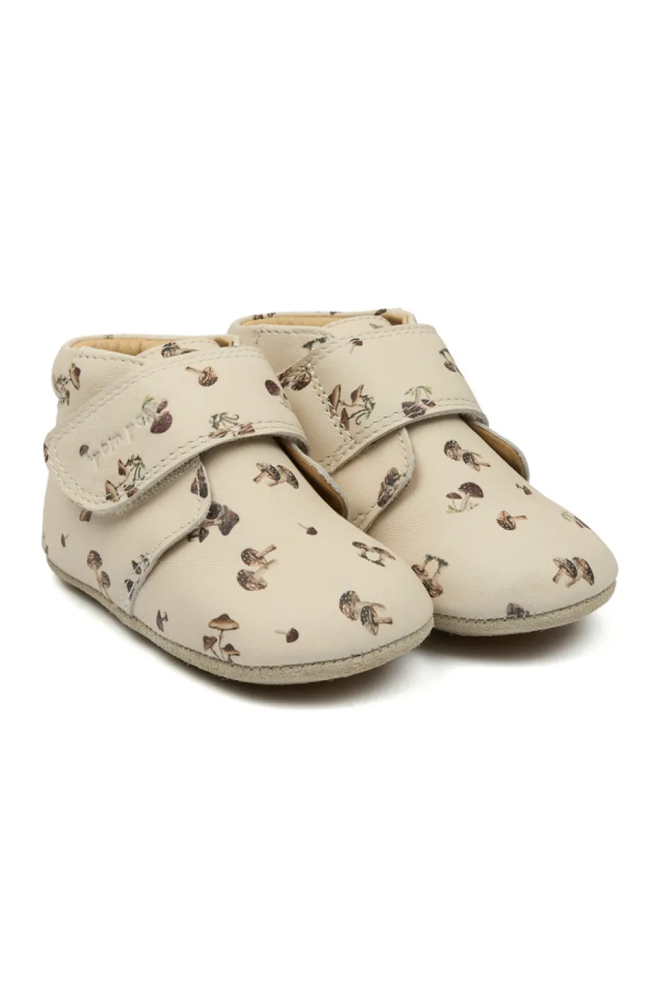 Online Begynder velcro print - Fungi Hjemmesko