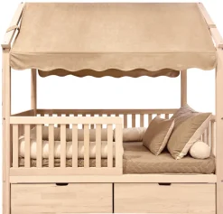 Sale Beige markise til husseng 80x 160 Børn Sengehimler & Himmelpinde