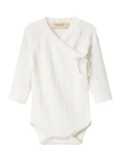 Best Belita Langærmet Body - Gentle white Bodystocking Langærmet