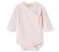 Clearance Belita Slå-om-body - Rosa Bodystocking M. Skrålukning