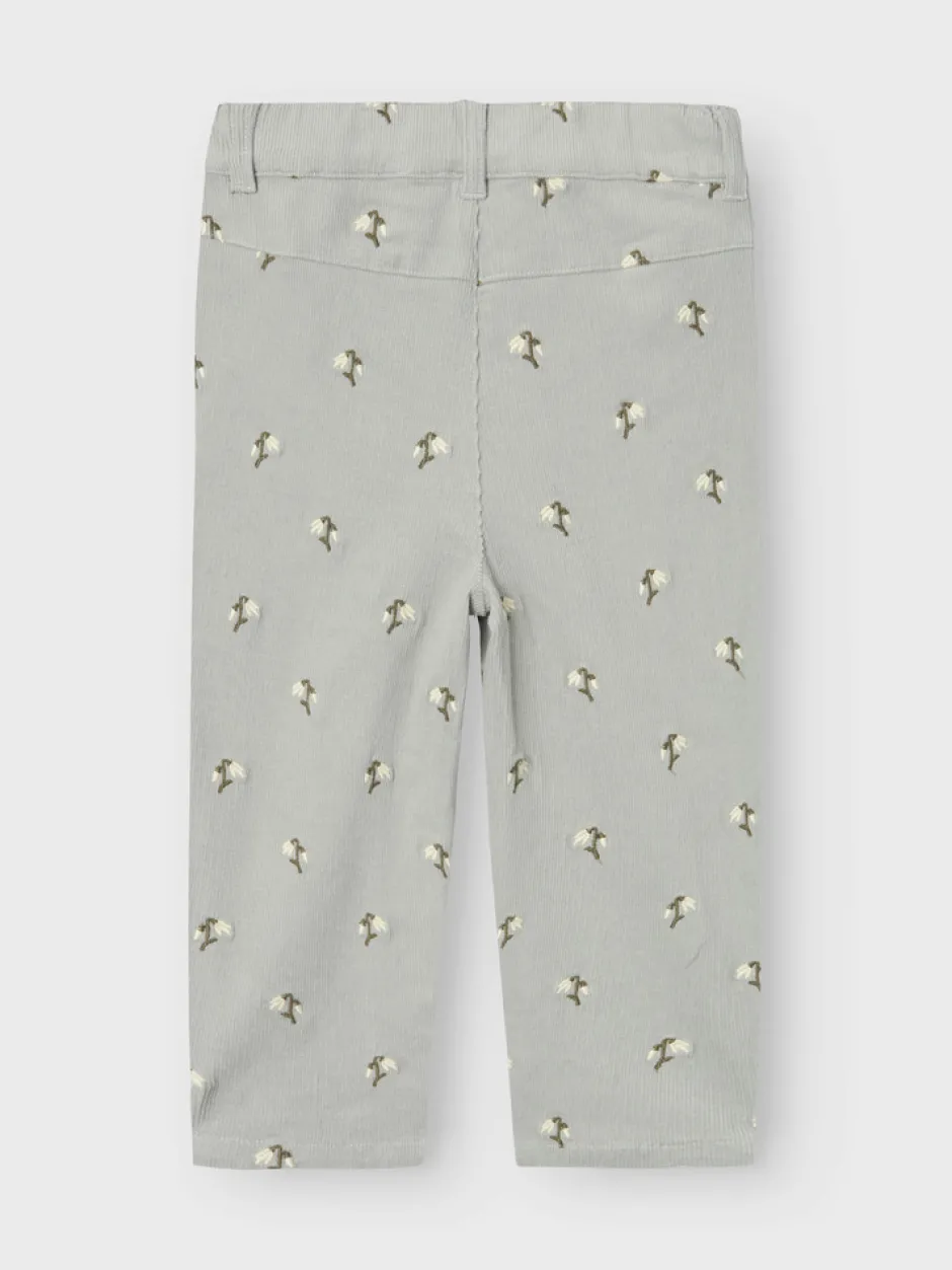 Bella baggy cord bukser - MIRAGEGRAY Bukser