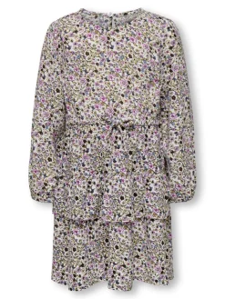 Best Bella ls v-neck kjole aop - CLOUDDANCE Kjoler