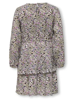 Best Bella ls v-neck kjole aop - CLOUDDANCE Kjoler