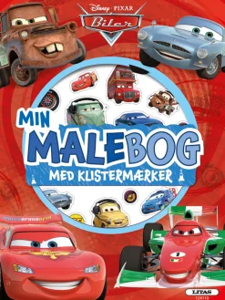 Biler: Malebog med klistermærker Aktivitets- & Malebøger