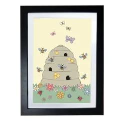 Hot Billedramme til tegninger - A4 - Black Børn Rammer