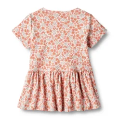 Best Birthe jersey kjole - rose flowers Kjoler