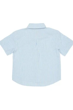 New Bæk og bølge bluse - sky blue Skjorter