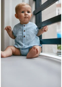 Sale Bæk og bølge romper - SKY BLUE Bodystocking Kortærmet