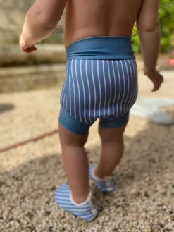 Clearance Blebadebuks neopren - BLÅ Blebadebukser