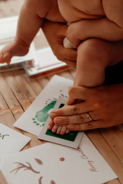 Discount Blækfri hånd og fodaftryk 3-pak - Jul Hånd- & Fodaftryk|Dekorationer