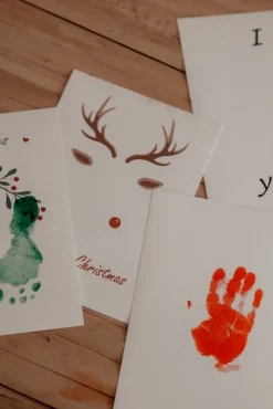 Discount Blækfri hånd og fodaftryk 3-pak - Jul Hånd- & Fodaftryk|Dekorationer