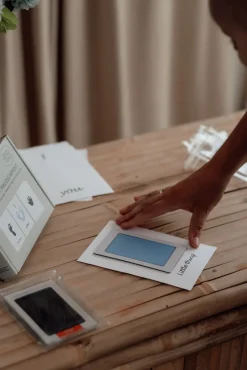 New Blækfri hånd og fodaftryk 2-pak - Blå/Sort Hånd- & Fodaftryk