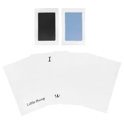 New Blækfri hånd og fodaftryk 2-pak - Blå/Sort Hånd- & Fodaftryk