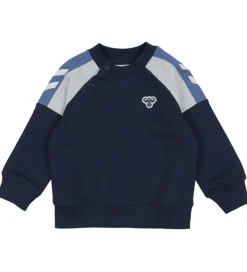 Clearance Block Sweatshirt - Dress blues Cardigans, Veste & Trøjer