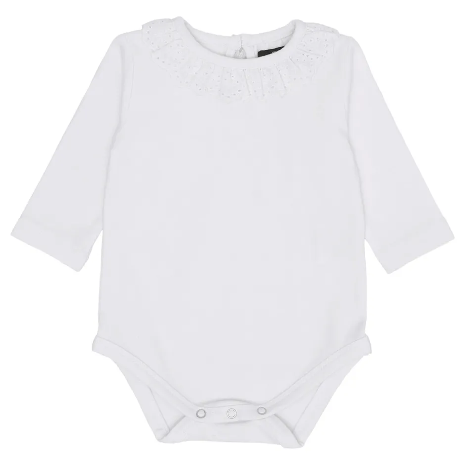 Clearance Bluse body - HVID Bodystocking Langærmet