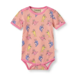 Clearance Body kortærmet - Blossom Bodystocking Kortærmet