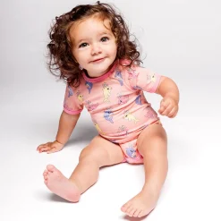 Clearance Body kortærmet - Blossom Bodystocking Kortærmet