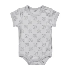 Outlet Body Kortærmet Med Print 4-Pak - 190 Multipack|Bodystocking Kortærmet