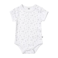 Outlet Body Kortærmet Med Print 4-Pak - 190 Multipack|Bodystocking Kortærmet