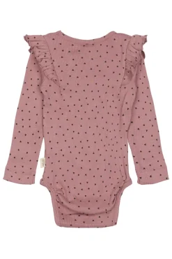 Discount Body Langærmet - Nostalgic Rose/Coffee Bean Bodystocking Langærmet