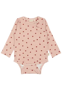 Body ls - Heart Bodystocking Langærmet