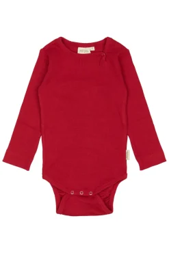 Body ls - Jet Red Bodystocking Langærmet