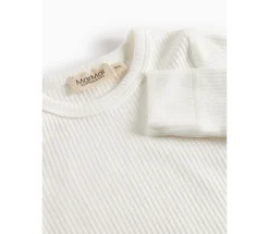 Outlet Body med lange ærmer - Gentle white Bodystocking Langærmet