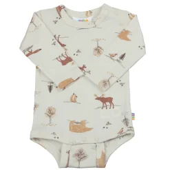 New Body m/lange ærmer - Light Beige Uldbodyer|Bodystocking Langærmet