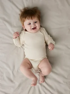 Outlet Body 5p ls solid rib - WINSOME Multipack|Bodystocking Langærmet