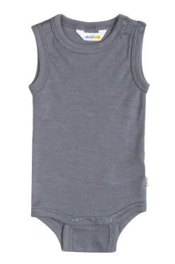 Sale Body uden ærmer - Grey Uldbodyer|Bodystocking Kortærmet