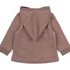 Hot Bomuld Fleece Cardigan med hætte - BURLWOODME Softshell & Fleece
