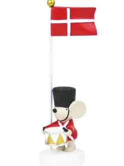 Clearance Bordflag, mus med tromme Børn Fødselsdagstoge