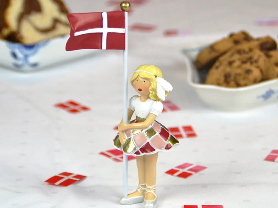 Best Bordpynt, flag med ballerina Børn Fødselsdagstoge