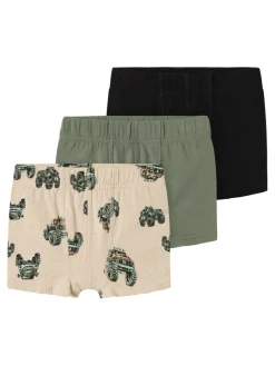 Outlet Boxer Shorts 3P Monster Truck - Peyote Undertøj