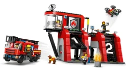 Hot Brandstation med brandbil 60414 LEGO® City Lego