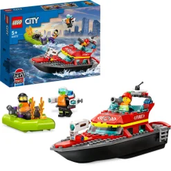 Sale Brandvæsnets redningsbåd 60373 City Lego