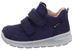 Outlet Breeze - Blue Sneakers Med Velcro