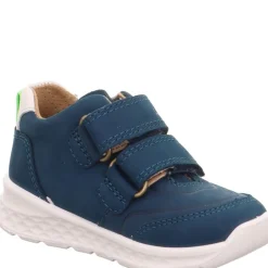 New BREEZE - BLUEGREEN Sneakers Med Velcro|Begyndersko